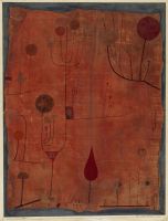 P. Klee, Fürchte auf Rot, 1930